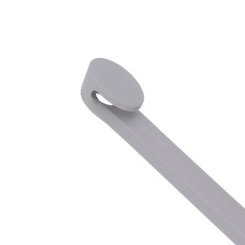 Glass Wiper with Non Slip Handle Silicone Window Cleaner Squeegee for Bathroom Windows Kitchen Mirror Grey