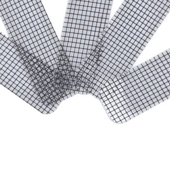 20PCS Window Screen Repair Patches Stainless Steel Self Adhesive Covering Mesh Tape Set for Window Door Tears Holes