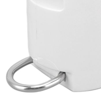 4.2m Thickened Retractable Clothesline Concealed Positioning Buckle Indoor Room Wall Mounted Clothes Line White
