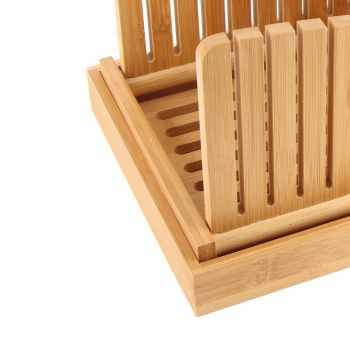 Bamboo Foldable Bread Slicing Guide Toast Loaf Cutting Guide Slicing Maker Kitchen DIY Baking Pastry Tools