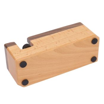 Tamping Station Thick Wood Anti Slip Mats Elegant Multifunction Tamper Holder for 51 54 58mm Portafilter Distributor Small