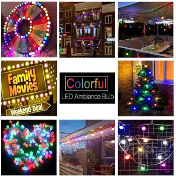 LED Bulb Color B22 3W 240LM B22 Bayonet Bulbs Color LED Bulbs for Home Bar Party Ambience Decoration