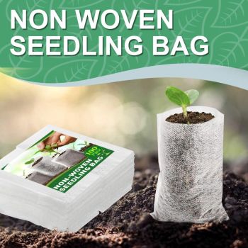 Plant Seedling Bags Biodegradable Non Woven Nursery Bags Eco Friendly Planting Bags