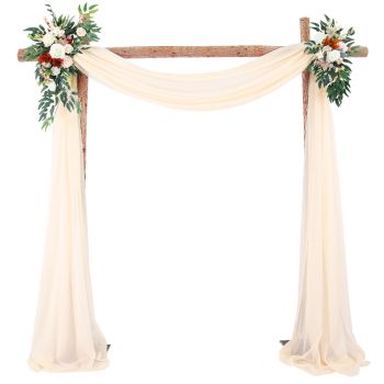 Wedding Arch Drapery Wedding Decoration Arrangement Drapery Arch Background Drapery