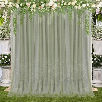 1 Pcs Wedding Party Props Veil Background Decoration Background Cloth