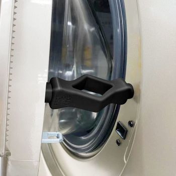Front Load Washer Door Prop Mouth Shape Strong Magnet Washer Door Stop Prop for Home
