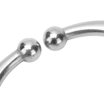 Cattle Nose Ring Stainless Steel Cattle Nose Clamp Bull Cow W Spring Nose Ring for FarmL