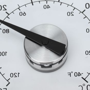 Outdoor Thermometer Adhesive Transparent Waterproof Door Window Temperature Meter for Farm Home