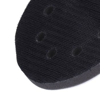 5 Inch 8 Holes Hook and Loop Soft Sponge Cushion Density Interface Pads for for Sanding Machine Tray
