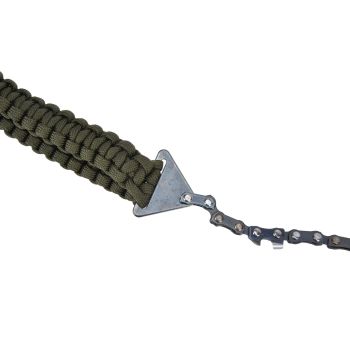 24in Pocket Chain Saw Outdoor Camping Hand Rope Chain Saw Portable Wood Cutting Pocket Chainsaw for Garden