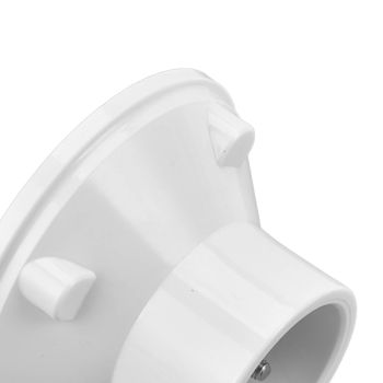Swimming Pool Drain Outlet Built in Screw Adjustment Easy Replaceable White ABS Material Water Inlet Outlet Draining Tool