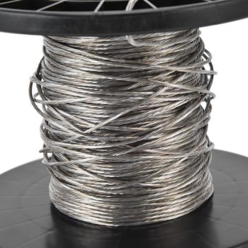 100m Electronic Fence Wire High Voltage Pulse Electronic Fence Aluminum Magnesium Alloy Wirerope