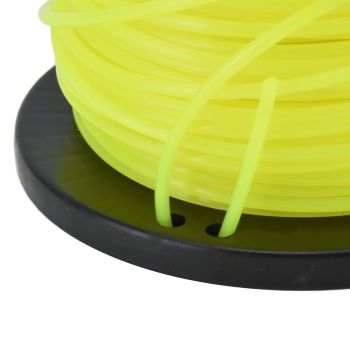 String Trimmer Line 3.0mm Round Yellow Trimmer Line Professional Weedeater Line for Most Lawn Mowers for Heavy Cutting 70m/229.7ft