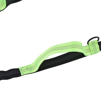 Pet Leash Reflective Retractable Portable Adjustable Dog Traction Rope for Pets Dogs Green