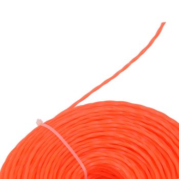 Nylon Trimmer Cord 3.0mm 85m Twisted Trimmer Line for Home Garden Heavy Duty Lawn Mower Cutters