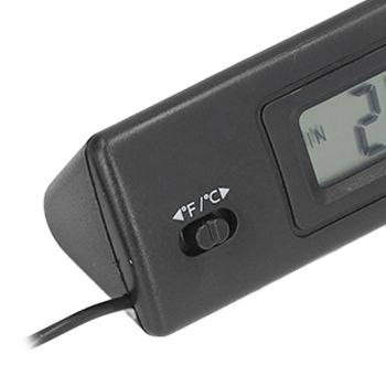 Digital Thermometer Temperature Gauge Thermometer with Waterproof Probe for Vehicle Fish Tank Refrigerator
