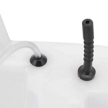 Gas Fuel Tank Replacement High Hardness Gas Fuel Tank Assembly with Gas Fuel Tank Cover for STHIL FS120 FS200 FS250R