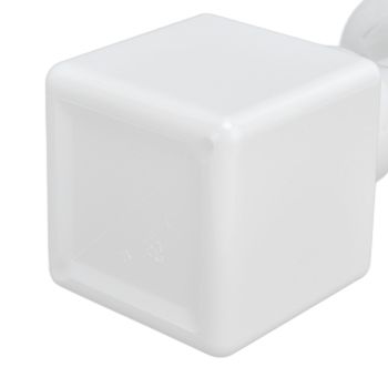 250ml Foaming Bottle PETG Plastic Flower Foam Dispenser Square Bottles for Cosmetic PackagingWhite