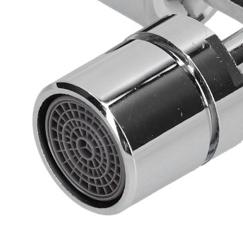 Universal Faucet Sprayer 720° Rotatable Faucet Filter Nozzle for Home Restaurant Silver 22mm Female Thread