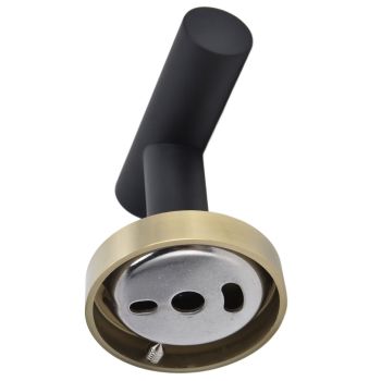 Towel Bar 4 Protective Layers Elegant Style Black Gold Bath Accessories for Kitchen Hotel