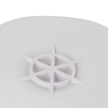 Natural Rubber Foot Bath Mat Innovative Anti Slip Shower Mat for Bathroom Foot Massager KitchenLight Gray