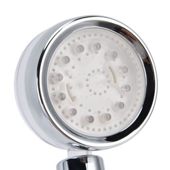 Colorful LED Shower Filter Handheld Shower Heads with Hydraulic Pressure Controlled
