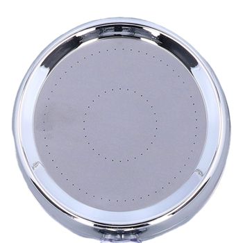 G1/2 High Pressure Fan Shower Head with Pause Switch 360 Degree Rotation Handheld Filter Detachable Shower SprayerRed
