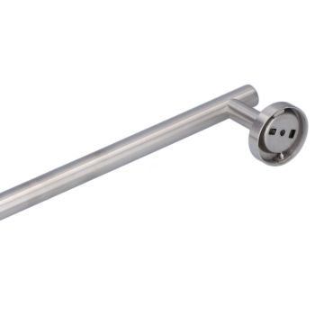 Wall Mounted Towel Bar Multifunctional 304 Stainless Steel Towel Rack for Bathroom Kitchen Laundry 45cm/17.7in