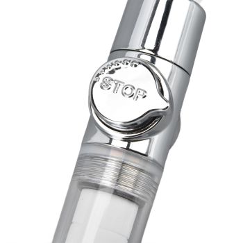 Propeller Shower Head Vortex Hydro Jet 360° Rotating Handheld with Pause Switch Filter G1/2