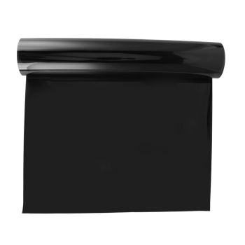 Total Blackout Window Film Anti Ultraviolet Explosion Proof Waterproof 16.3x78.7in Static Cling Glass Sticker for Office