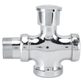 Urinal Flush Valve with Push Button Toilet Delay Flushing Valve Toilet Tank Parts Replacement DN20 DN25