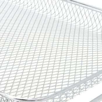 Oven Rack Safe Stainless Steel Multi Functional Grilled Net for Baking Cooling 36x30cm