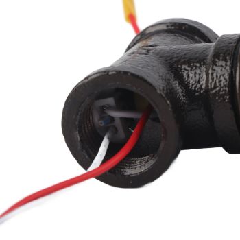 G1/2 Steampunk Style Tee Valve Light Switch with Wires for Industrial Robot Table Lamp Fixture 12V 120V