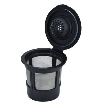 Coffee Filter Cup with Spoon Capsule Shell Coffee Capsules Cup Fit for Coffee Machine