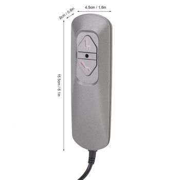 2 Buttons Electric Sofa Controller Universal 5 Pin Recliner Lifting Hand Control Switch 5V 1.25m