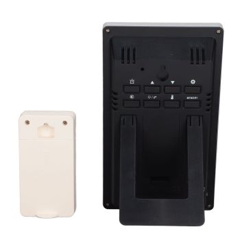Weather Station Humidity Temperature Monitoring USB Powered Weather Forecast Clock Function Home Weather Station