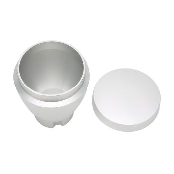 60g Grinder Blowing Bean Bin Aluminium Alloy Coffee Grinder Cleaning Tool for Eureka MignonSilver