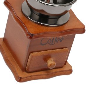 Manual Coffee Bean Grinder Vintage Style Hand Coffee Mill Grinder for Home Coffee Shop Milk Tea Shop