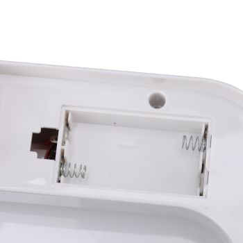 Smart Trash Can 16L Infrared Induction Button Control Manual Mute Household Automatic Trash Can with Night Light White