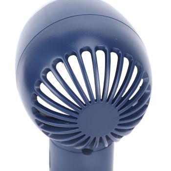 Handheld Fan 3 Speeds USB Charging Strong Wind Lightweight 1200mAh Battery Portable Fan Handheld for Office Travel Blue