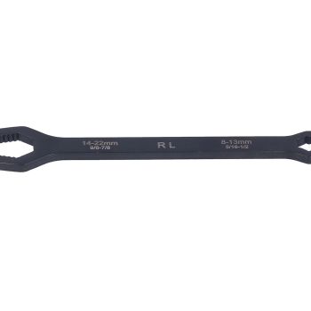 Multifunctional Self Tightening Universal Wrench 8‑22mm High Hardness Double Ended WrenchBlack