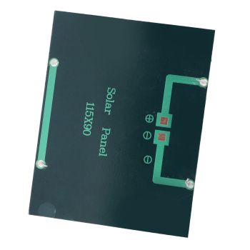 Solar Panel Waterproof 1.5W 12V DIY Solar Panel for Solar Toys/Lights/Displays Scientific Projects
