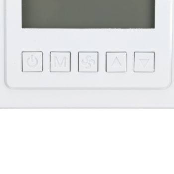 Air Conditioning Thermostat 5℃ To 35℃ ±1℃ High Accuracy Temperature Controller with Large LCD Display for Dining Room