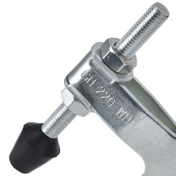 Hand Tool Toggle Clamp Chucking Power 400kg Plastic Handle Double Handle Clamp for Home Decoration Equipment Installation