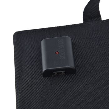 20W Solar Charger 2A 5V High Conversion Rate Solar 4 Folding Bag with USB Output Waterproof Solar Charger for Cellphone