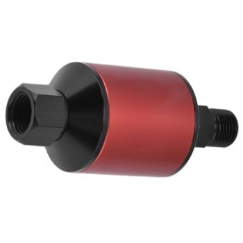 1/4 Inch Water and Oil Separator Air Compressor Water Separator 1/4inch NPT Compressed Air Filter Regulator Red
