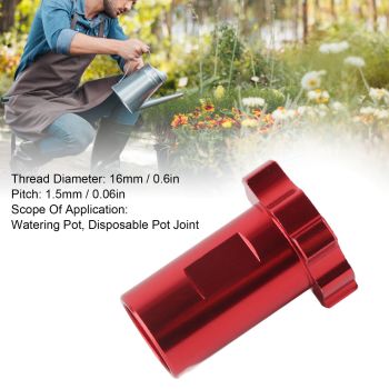 M16 1.5mm Spray Cup Connector Pot Joints Stainless Steel Disposable Pot Connector Airbrush Adapter Internal Thread