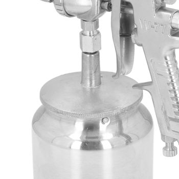 G1/4 Air Painter High Atomization Siphon Feed Pneumatic Paint Sprayer 1000ml Large Capacity Air Spray Painter