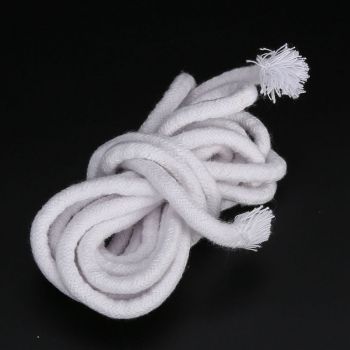 Braid Candle Wick Cotton Round Oil Lamp Wick for Making Candles DIY Oil Lamps 6.6ft