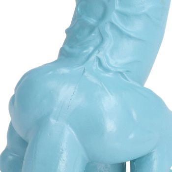 Dinosaur Ornament High Simulation Adult Spoof Resin Dinosaur Decoration for Home Decoration Bedroom Decoration Light Blue